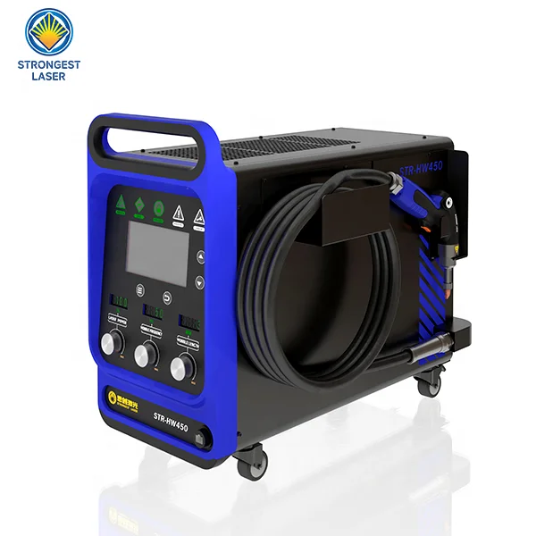 

STRONGEST LASER Mini Portable Handheld Sheet metal welding 900W 1200W 1500W air-cooled laser welding machine