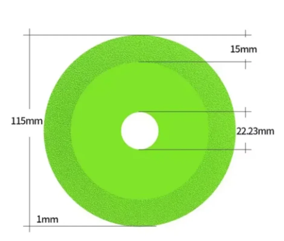 Diamond Glass Cutting Disc for Precision Cutting and Grinding