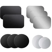 Magnetic Metal Plate For Car Phone Holder Universal Iron Sheet Disk Sticker Mount Mobile Phone Magnet Stand For IPhone Huawei