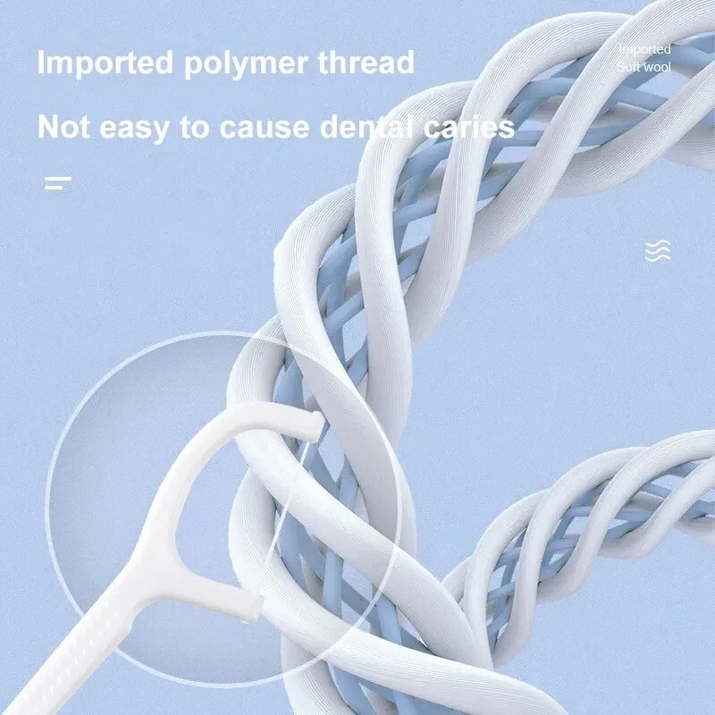 Dental Floss Stick Disposable Interdental Cleaning Line 100/300/500pcs For Daily Life Proper Oral Care Portable Flosser