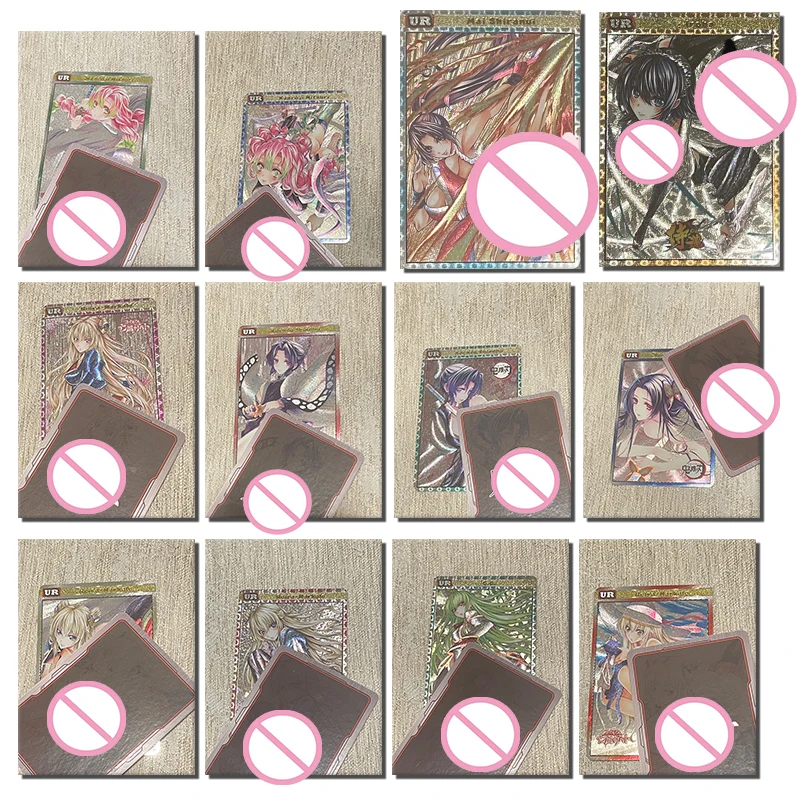 

Anime Goddess Story Ur Card Kanroji Mitsuri Kochou Shinobu C. C Nezuko Mai Shiranui Self-Control Game Collection Birthday Gift