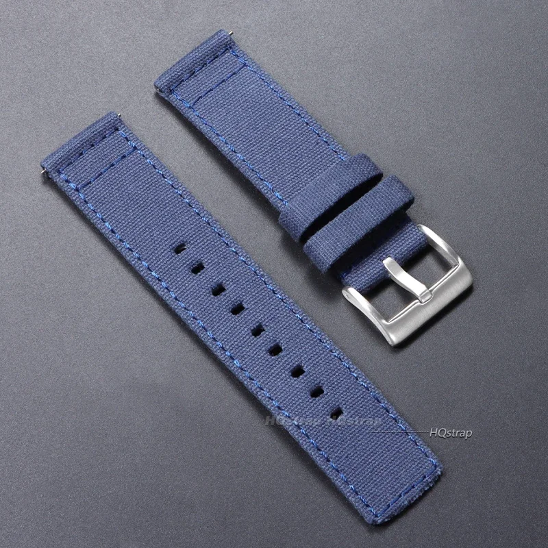 Premium Nylon Sport Watch Strap - Soft, Durable Canvas Wristband