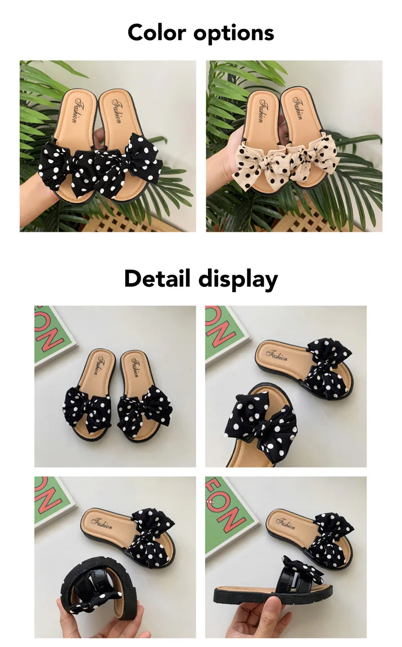 Description Picture 2 of itemSummer Girls' Sandals and Slippers Fashion Outdoor Wear Non-slip Cute Baby Girl Soft-soled Slippers Children's Slippers