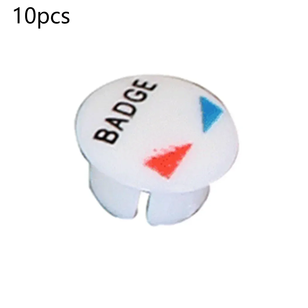 Faucet Handle 10pcs Water Sign 8.75*6.8*5.85mm Bathroom Faucet Handle Hot And Cold Indicate