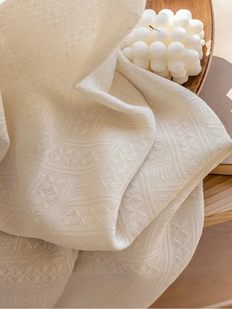 Bohemian Cotton Linen Patterned Curtains 1