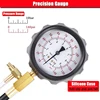 TU-114 Fuel Injector Pressure Gauge Tester Kit Diesel Engine Compression 0-140 PSI Gas Oil Pressure Tools for Car Motorcycle 3