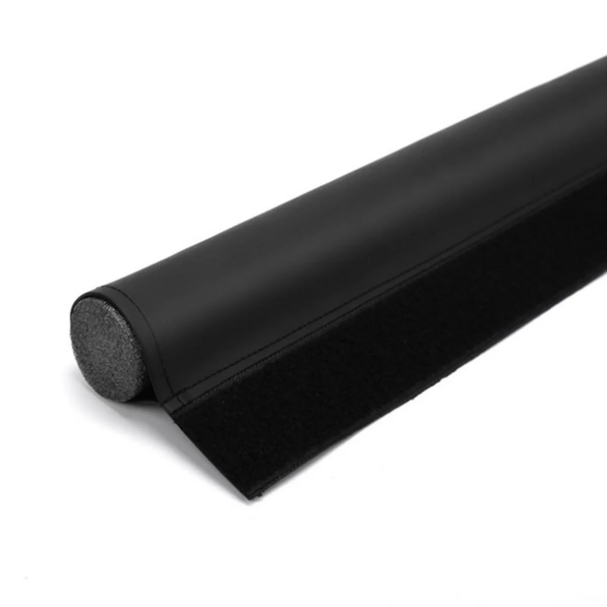 DIY Single Side Door Seam Draft Stopper Adjustable Wear-resistant Leather Door Seal Strip door seal strip door draft stopper rubber door weatherstripping door weatherstripping