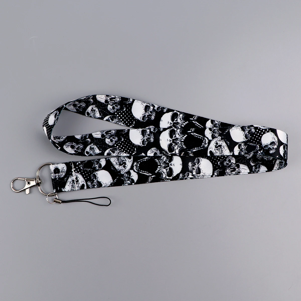 Skeleton Design Lanyard Card Holder and Badge Neck Strap