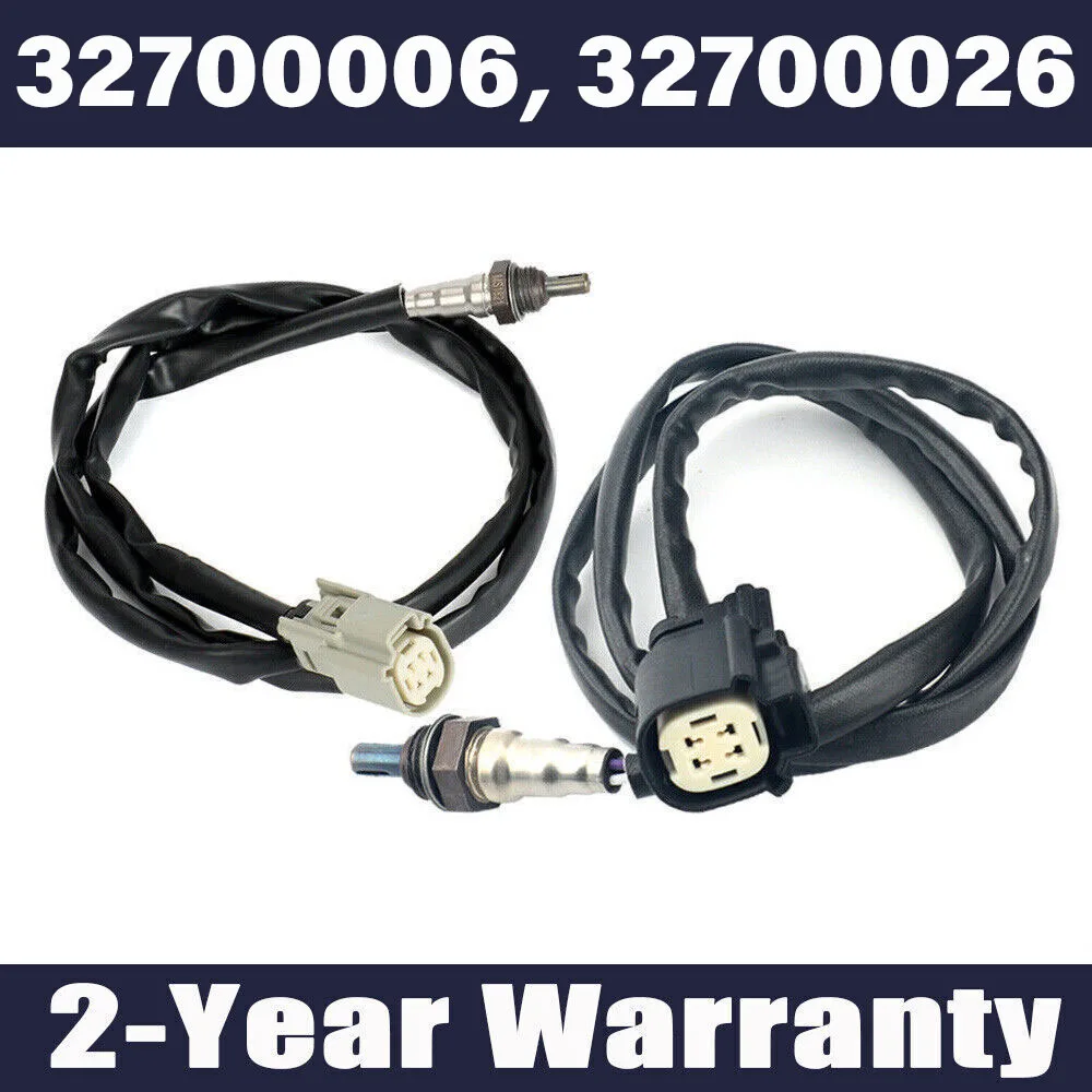 

2PCS 32700026 32700006 Front & Rear Oxygen Sensor For Harley Davidson Sportster 883 1200 Seventy Two Forty Eight 14-18