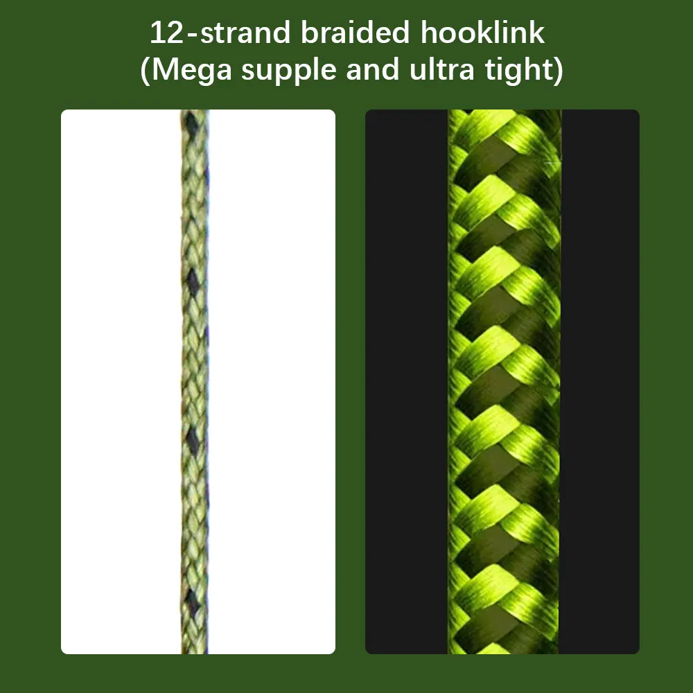 Trenza Semi Rígida Para Pesca De Carpa - 20 Metros Resistencia 763102