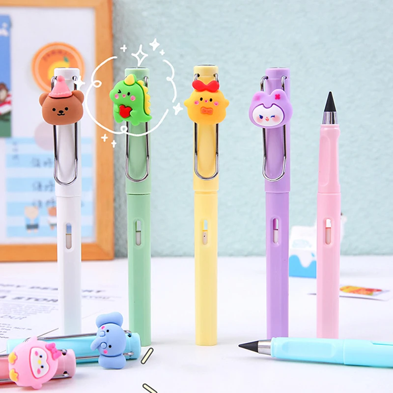 New Technology Unlimited Automatic Pencil Sharpening High Tech Children Mechanical Stationery For School Supplies Pencils 2