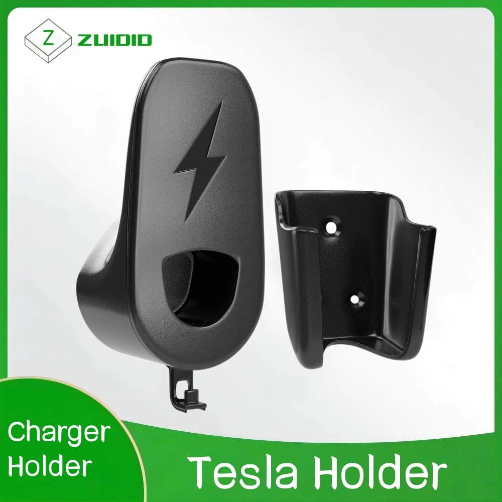 

Charging Cable Extra Protection Leading Wallbox Charger Bracket EV Charger Holder Holster Dock Electric Vehicle Tesla Model 3 Y