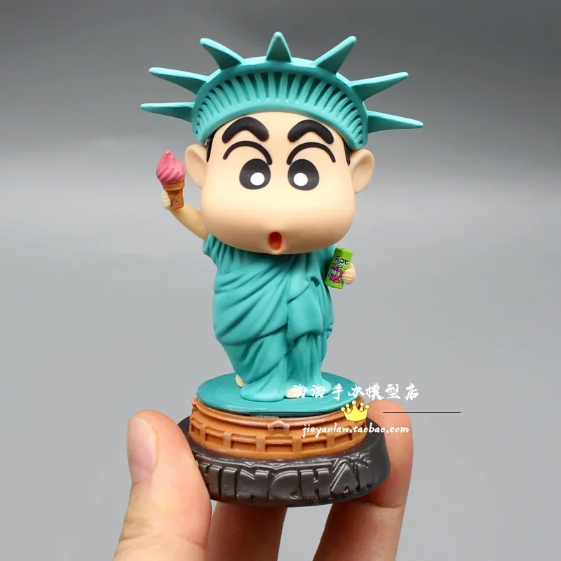 

11cm Crayon Shin-Chan Cosplay Goddess Figure Anime Action Figurine Model Doll Collectible Decorations Gk Statue Birthday Gift