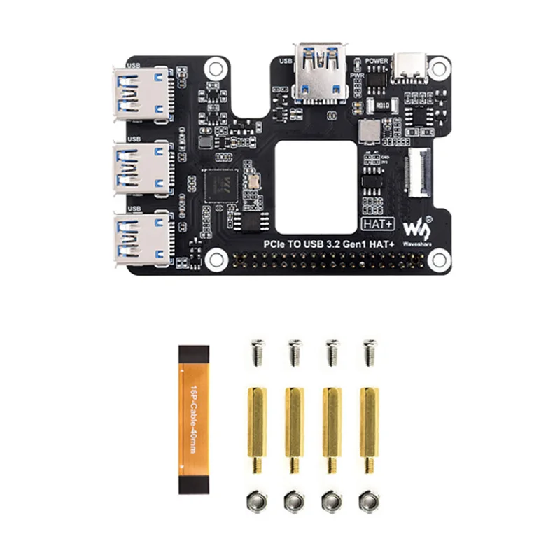  Pi5 PCIe to USB 3.2 Gen1 HAT PCIe to USB  