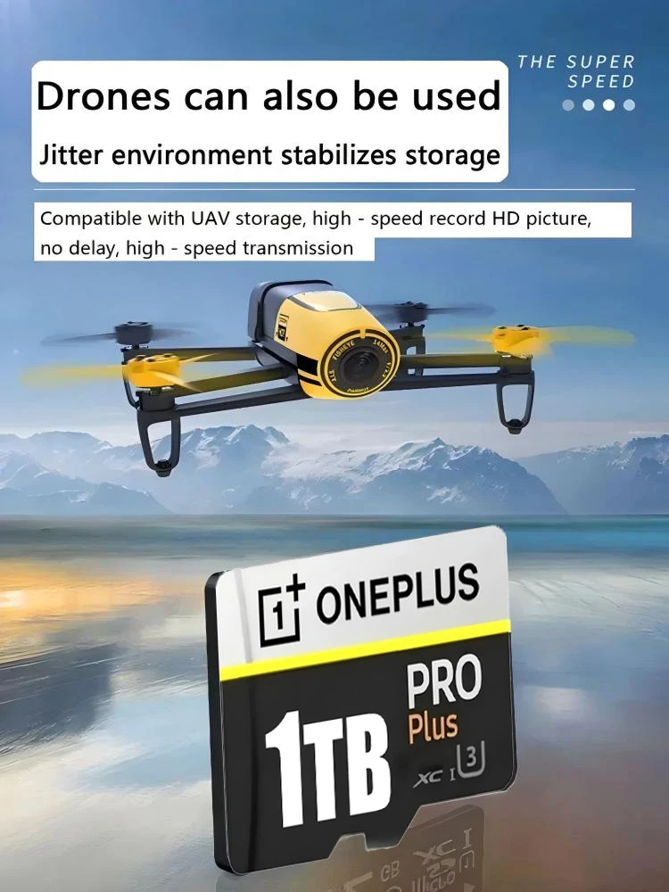 รูปสินค้า การ์ดหน่วยความจำ Micro SD สูงสุด 2TB สำหรับมือถือ คอมพิวเตอร์ และกล้อง