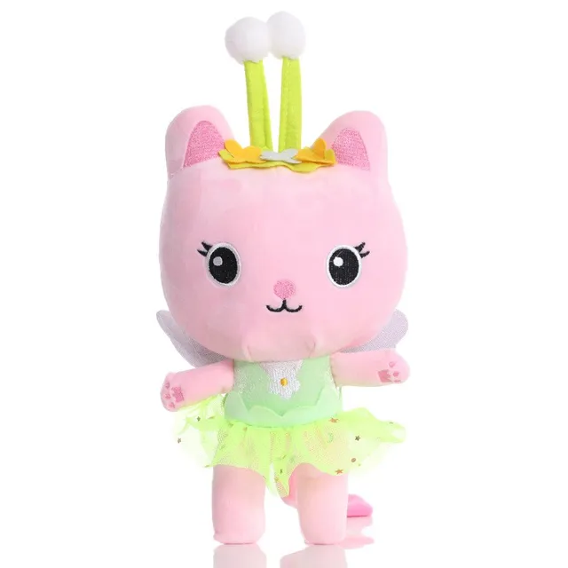 NEW 25cm Cute Gabby Dollhouse anime Plush Toys Cartoon Stuffed Animals Cat Kawaii Plushies Dolls for children Birthday Gifts toy 2