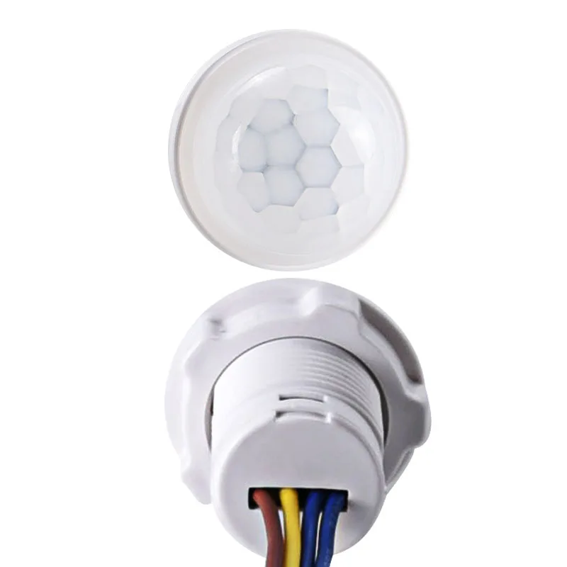 2PCS Smart Human Body Sensor 110V 220V PIR Infrared Motion Sensor Switch Auto On Off Light PIR Sensor Detector Smart Switch