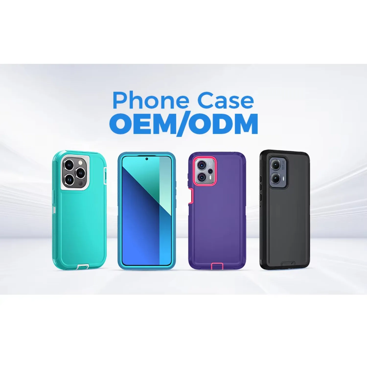 Ultimate Defender Phone Case with Belt Clip - Rugged Protection in Ott-Box Style