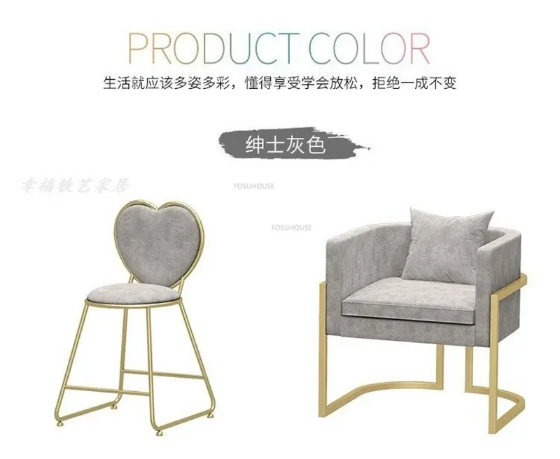 Description Picture 6 of itemLight Luxury Nail Table Nordic Wrought Iron Manicure Tables for Commercial Furniture Marble Upscale Professional Manicure Tables