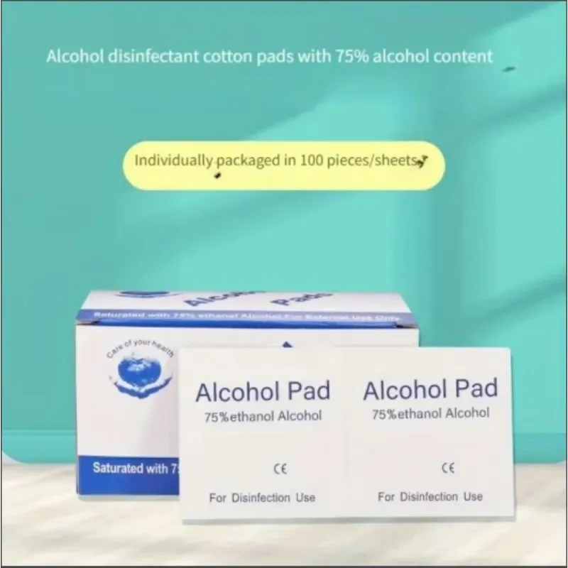 Disposable disinfection car interior cleaning wound treatment essential for home, 75% alcohol disinfection cotton paper 6