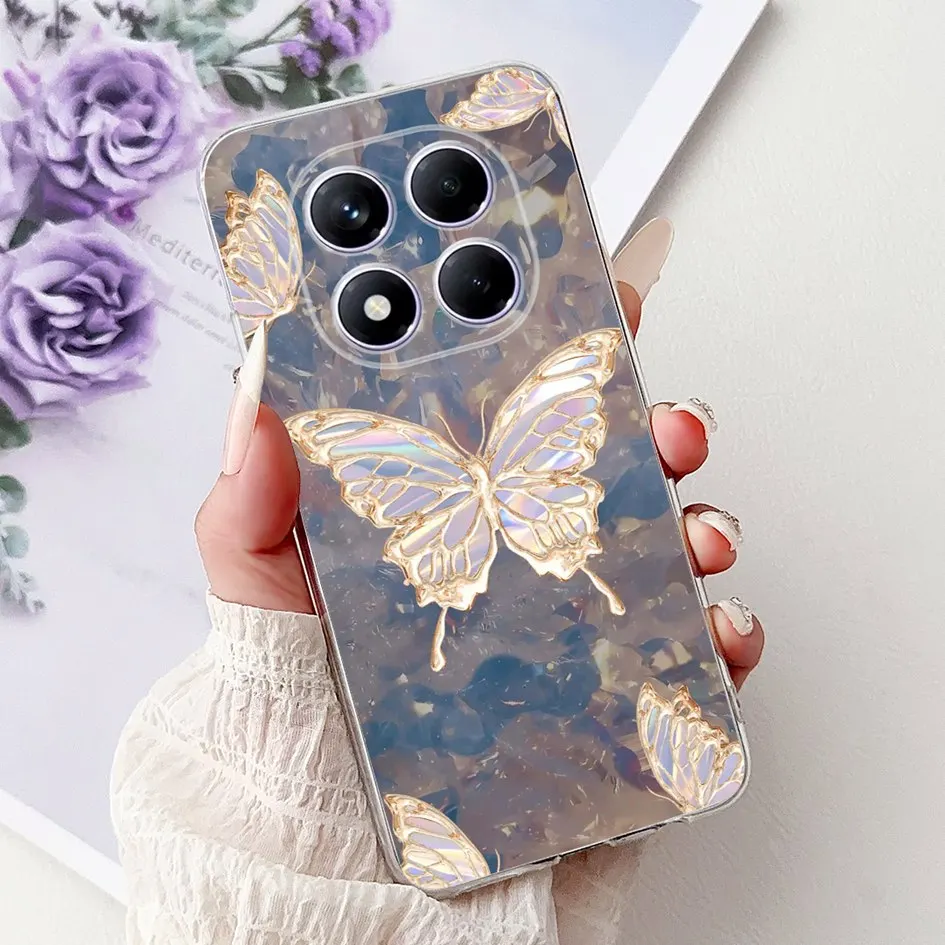 Cute Strawberry Love Heart Soft Silicone Clear Phone Case Cover