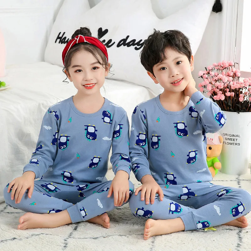 thumbnail image 1 of Pijamas térmicos para niños y niñas, ropa interior de invierno, conjuntos de pijamas cálidos para niños de 2, 4, 5, 6, 8, 10, 12 y 13 años, 1 of 5