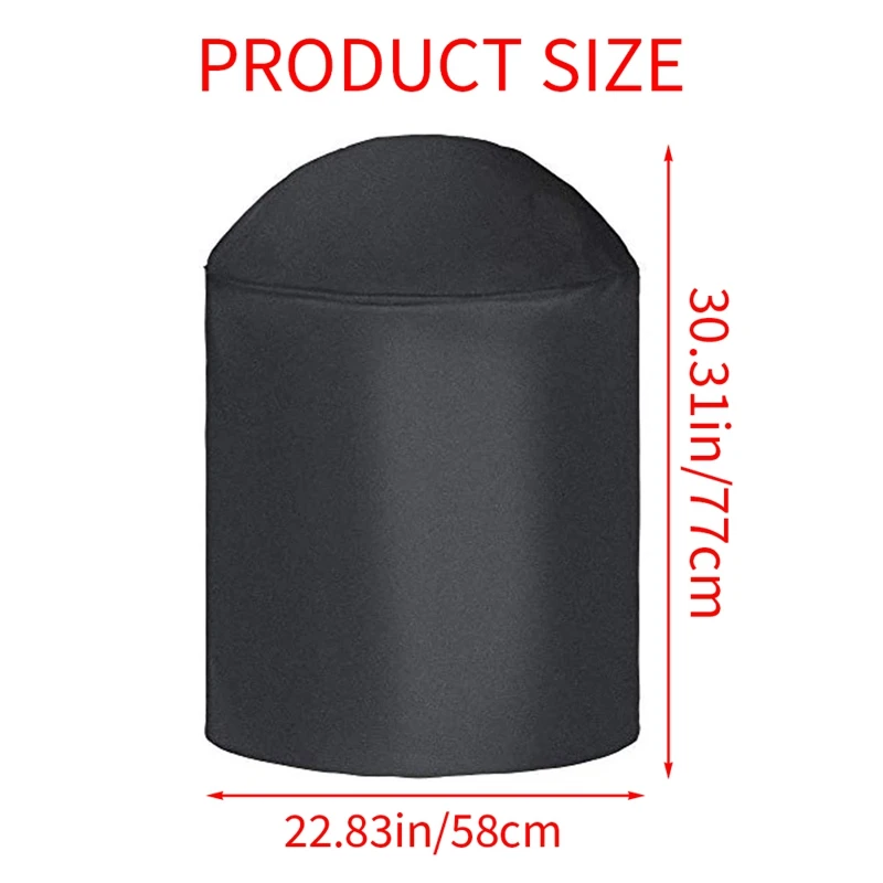 Outdoor Bbq Grill Cover Grill Cover Bbq Waterproof, Dustproof And Sunscreen 58X77cm