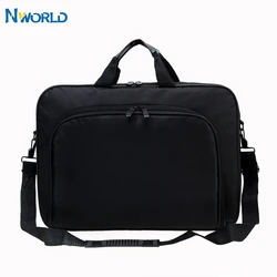 Elegant Nylon Laptop Shoulder Bag - Business Portable Handbag, 15.6 to 17 - 15.6inch