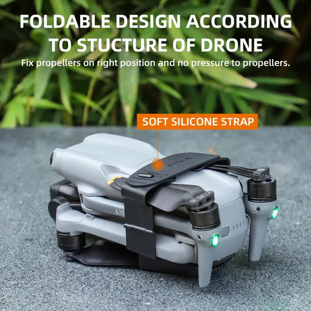 

Silicone Paddle Wraps Propeller Holder Convenient Storage Dustproof Easy to Carry High Hard Propeller Holder For Air 3 Drone