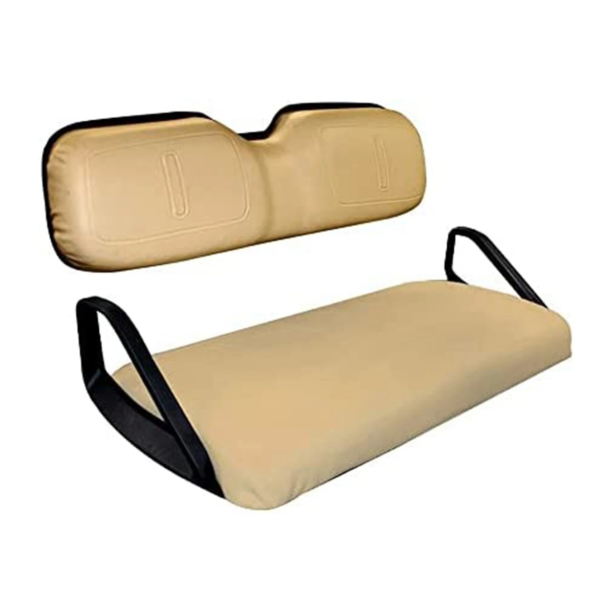 

1Set Golf Cart Tan Front Bottom Cover & Backrest for 1994-2014 71602-G04, 71753-G04