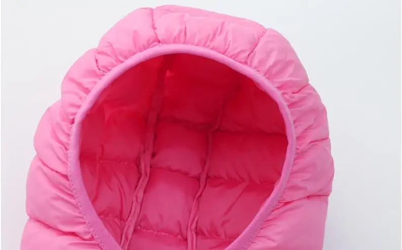 6-14 Years Boys Lightweight Down Jacket Children Girl Winter Autumn Cotton Coat Warm Hooded Outerwear Teen Sports Casual Clothes
