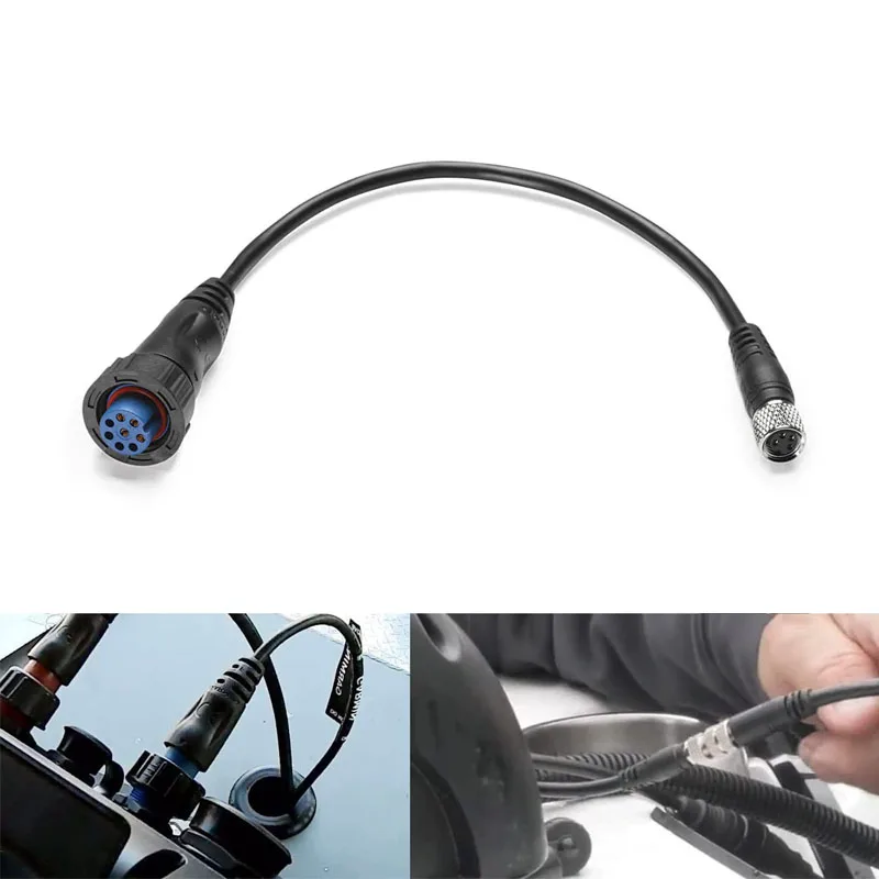 1852074, Cavo Adattatore A 8 Pin Sostituire Mkr-Us2-14 Per Garmin Echomap E Gpsmap Collegare Sonar Universale 2 Trasduttore Motore A Traina