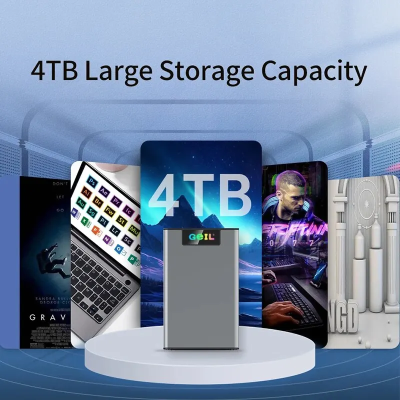GeIL ܺ USB 3.2 Gen 1 ̽, 2.5 ġ SATA SSD ̽ Ŭ, 6Gbps CŸ + USB HD 丮 ڽ Ͽ콺,   6G-U2