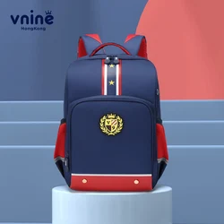 VNINE backpack for boys, primary school students, grades one to six, reducing burden, spine protection, boys, and children's