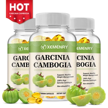 Garcinia Cambogia Capsules - Promotes Metabolism and Digestive Health, Increases Intestinal Motility, and Maintains Regularity 1