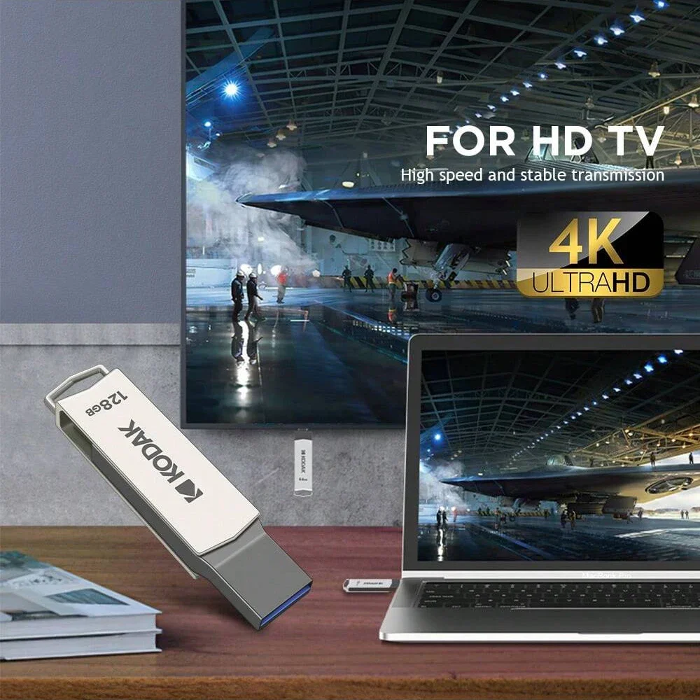KODAK K273 USB Flash Drive USB3.2 Type C Flash Drive 128GB 64GB Pendrive High Speed Dual Memory Stick For Smartphone Lapto