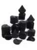 Black Triangle Powder Puff Facial Makeup Sponge Soft Velvet Cosmetics Puff Mixer Beauty Foundation Make-Up Sponge Makeup Access 6