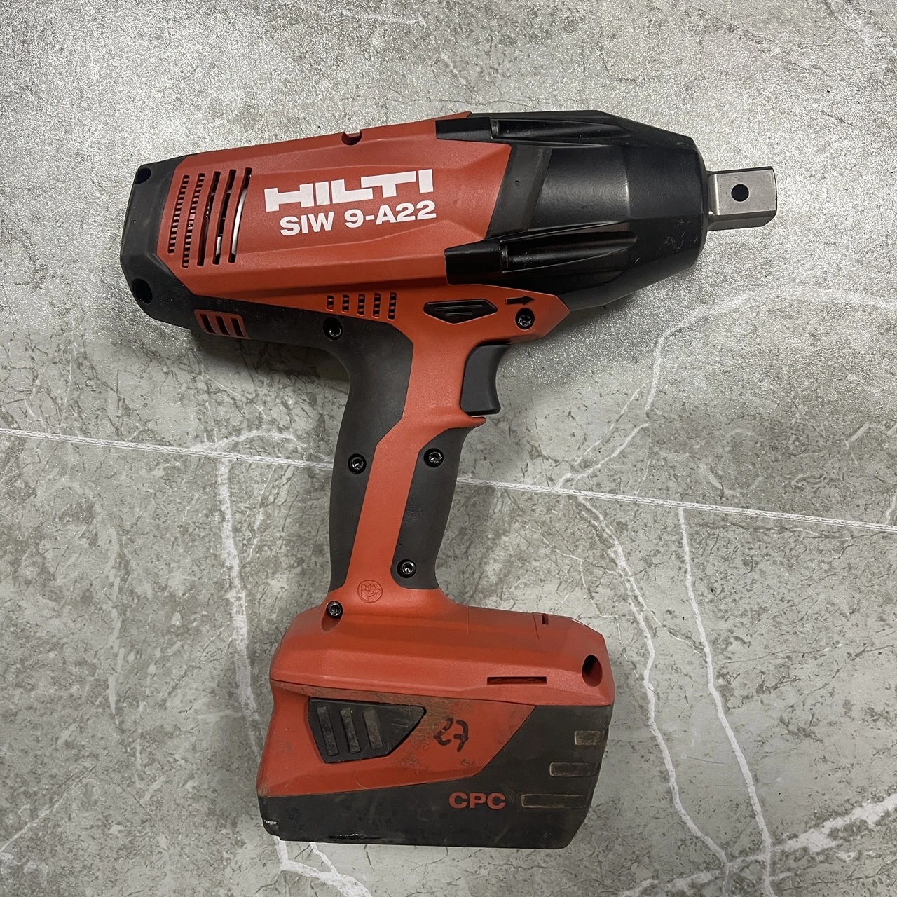 Hilti-siw 9-a22コードレスインパクトレンチ、秒ハンド、5.2ahリチウム  