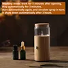 Waterless Aroma Essential Oil Diffuser Wooden Glass Aromatherapy Air Fragrance Electric Scent Diffuser Nebulizer For Home 3
