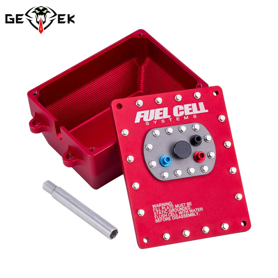 1/10 Scale RC Crawler Receiver Box - CNC Aluminum Fuel Cell Style For SCX10 TRX4 Upgrades