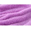 1Pc Microfiber Hair Drying Towels Head Wrap with Bow-Knot Shower Cap Hair Turban HairWrap Bath Cap for Curly Long Wet Hair Gift 4