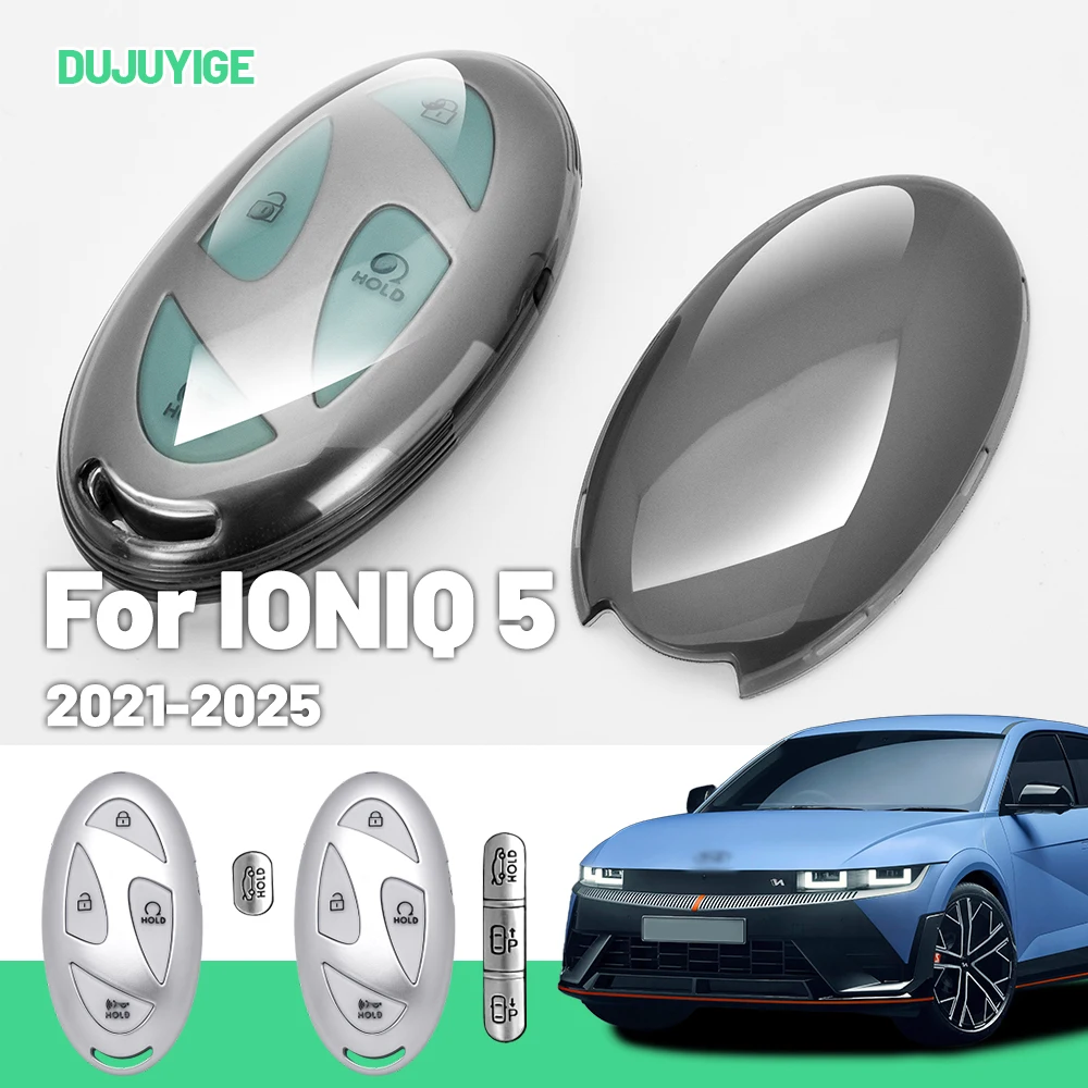 Transparent TPU Car Key Case Fob Cover Protector Shell