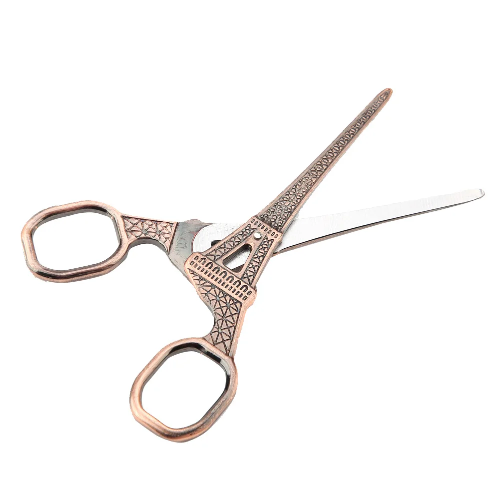 Antique Scissor Fashionable Eiffel Tower Shape Sewing Shears Art Work Dresser Embroidery Tool Scissor Embroidery Scissors