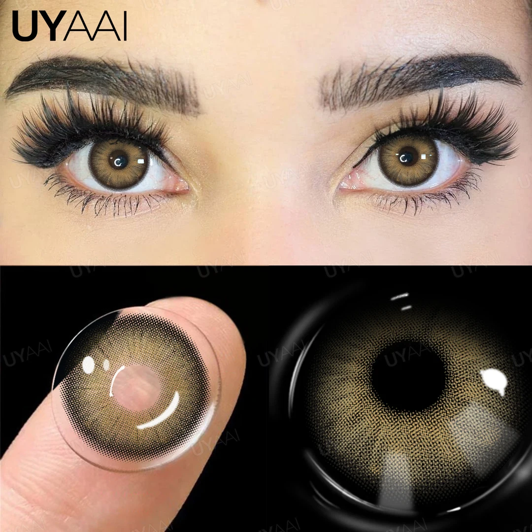 UYAAI Myopia Corrective Color Contact Lenses - Vibrant Multicolor Collection