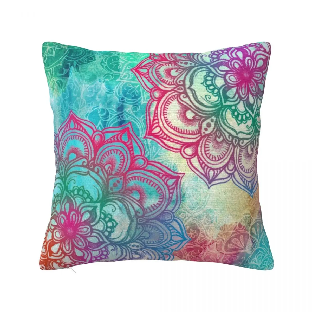 

Round and Round the Rainbow Throw Pillow Anime Christmas Cushion For Home