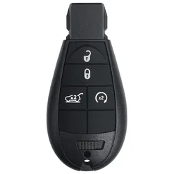 Premium Remote Car Key Fob with 433MHz 4A Chip Technology - 4 Buttons
