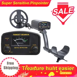 GT6500 Metal Detector Underground Professional Depth Search Finder Gold Detector Treasure Hunter Detecting Pinpointer Waterproof 