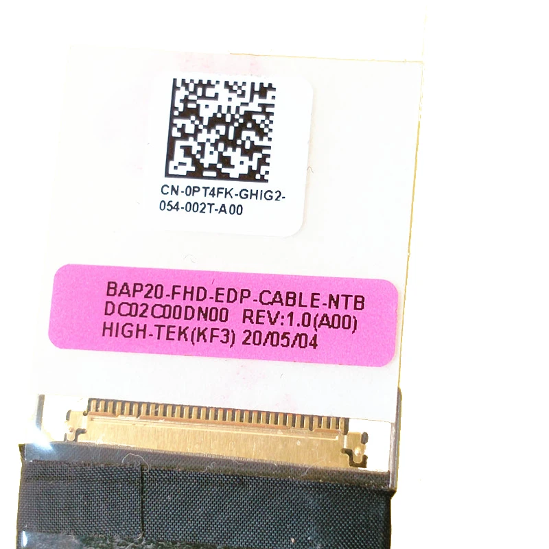 NEW ORIGINAL Laptop LCD EDP FHD Cable For Dell Alienware 17 R4 R5 0PT4FK DC02C00DN00