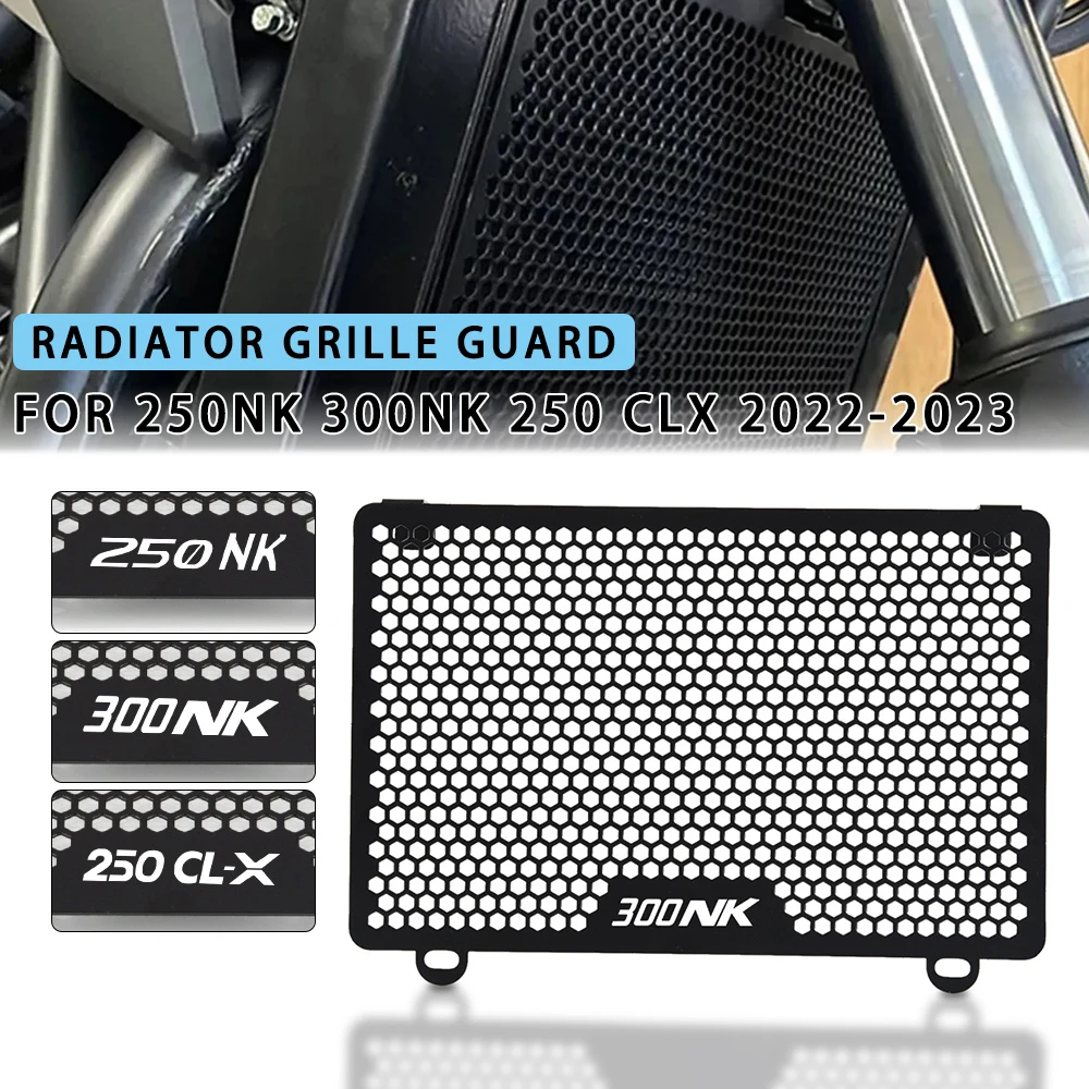 

Motorcycle Aluminium Tool Parts Radiator Grille Guard Cover Protector For CFMOTO 250 NK 250NK 300 NK 300NK 250 CLX 2022-2023
