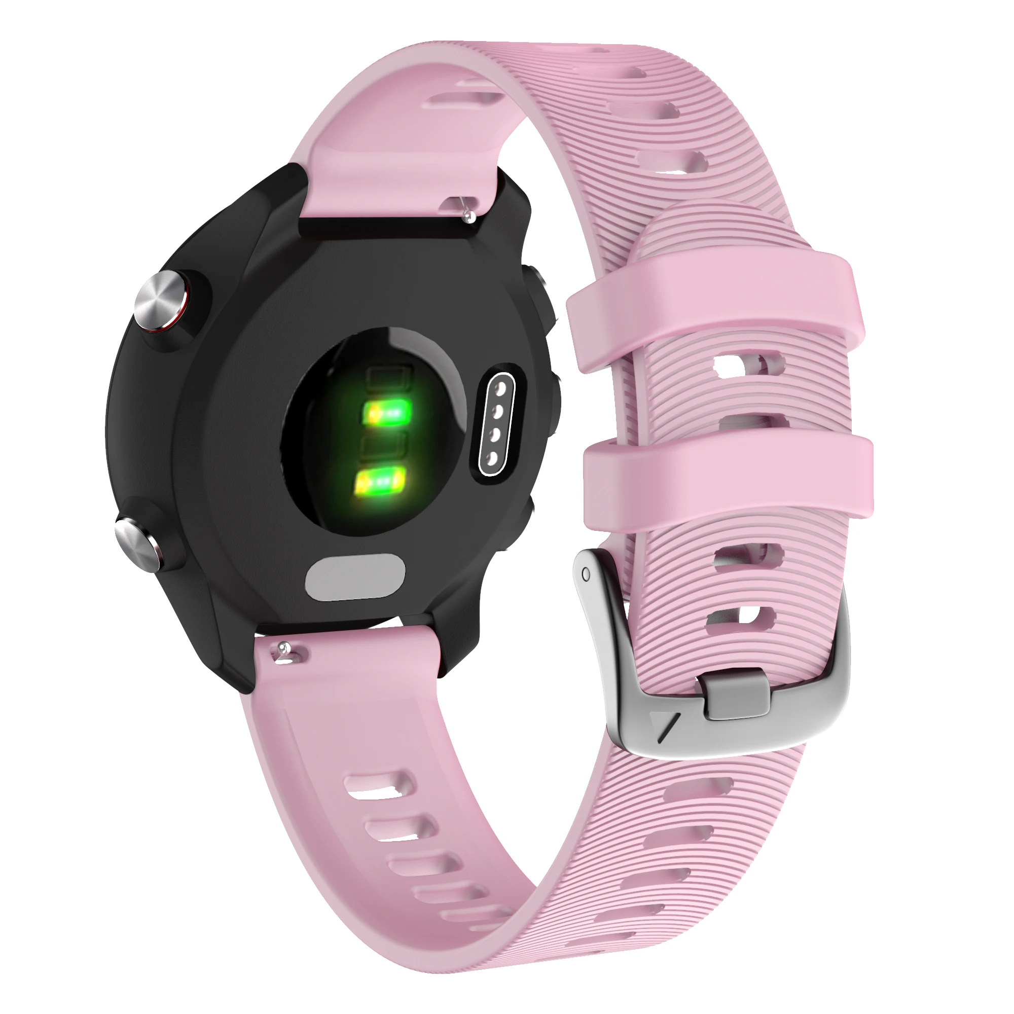 Quick Release 20mm Sports Silicone Band - Versatile Watch Strap Bracelet